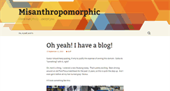 Desktop Screenshot of misanthropomorphic.net